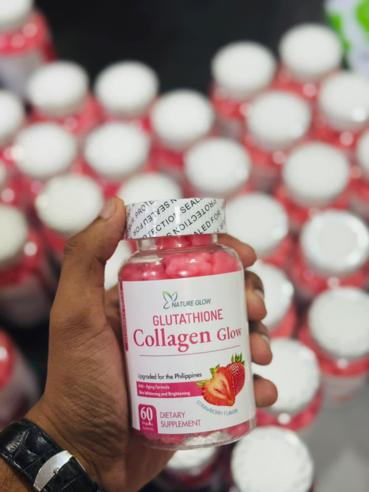Nature Glow Glutathione Collagen Glow Gummies